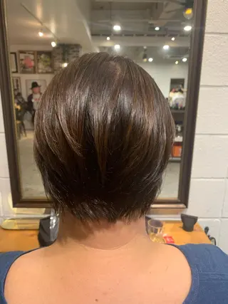 ショート ショート🌼パーマ 本間正子のヘアスタイル