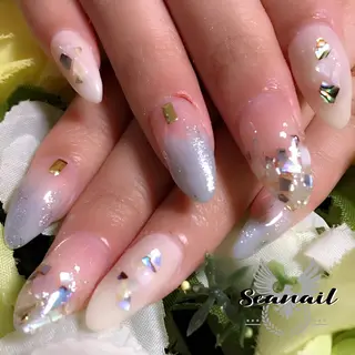 ネイル 小尾 栞のネイルデザイン