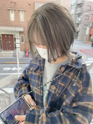 ミディアム カラー ralme/sol 髙橋一哉のヘアスタイル