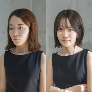 ミディアム 【＆ koenji】 yuka🪽🫧のヘアスタイル