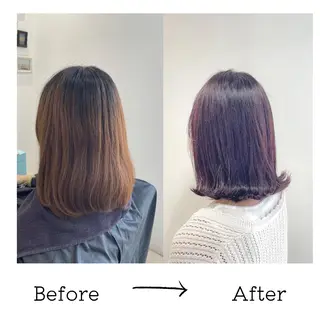 ショート カラー 💫小顔カット TAROのヘアスタイル