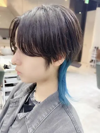 ショート カラー ヘアアレンジ メンズ 𝐑𝐈𝐍𝐊𝐀 🐣🩷のヘアスタイル