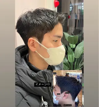 メンズ ❤︎︎韓国ヘア❤︎︎ 𝑺𝒉𝒊𝒉𝒐のヘアスタイル