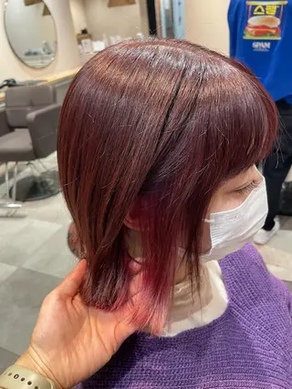 ミディアム カラー 💐パーソナルカラー /市橋加菜💐のヘアスタイル