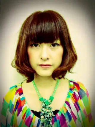 ミディアム ポルタカリーナサロン yukariのヘアスタイル