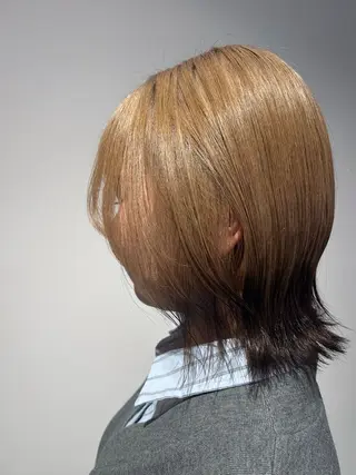 ミディアム 蓮池 愛海のヘアスタイル