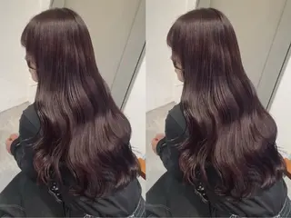 ロング カラー Rinka🌷🩶 艶カラー🫧まつパのヘアスタイル