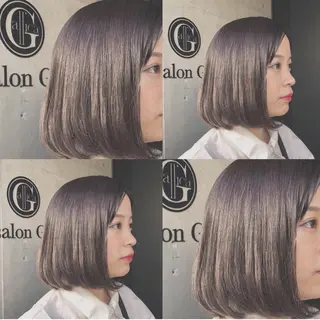 ショート カラー 荒木 依莉亜のヘアスタイル