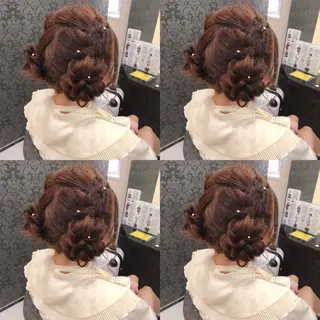ミディアム ヘアアレンジ 🌷MAYU 🌷のヘアスタイル