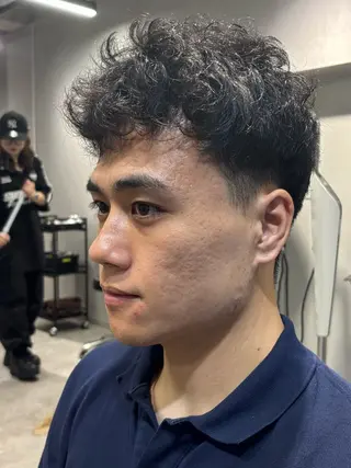 メンズ メンズ縮毛矯正 💎Reoのヘアスタイル