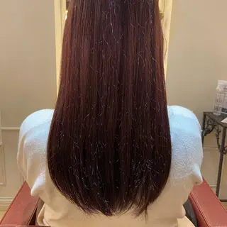 ロング カラー ヘアアレンジ Plaatje所属・Plaatje💐 ゆずはのヘアスタイル