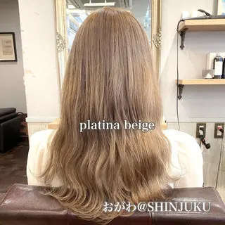 ロング カラー パーマ ヘアアレンジ メンズ キッズ ネイル マツエク・マツパ 新宿駅近♡友達とOK 🦋W -ワット -のヘアスタイル