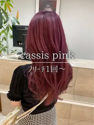 ロング カラー ブリーチモデル/ メンズパーマ/AMIのヘアスタイル