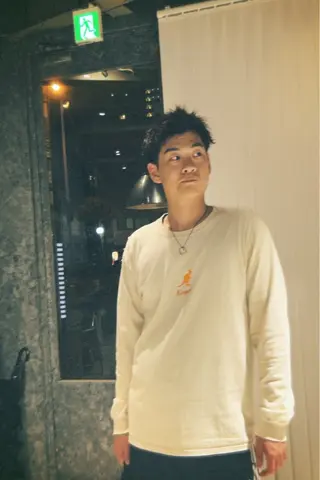 ショート パーマ メンズ Belo  man所属・💈メンズ美容師💈 田ノ上優士郎のヘアスタイル