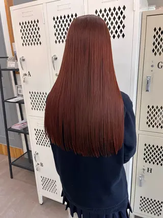 カラー 森田 菜留美のヘアスタイル