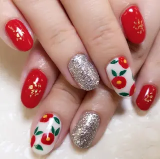 ネイル ラウバイマノマノ なかざとのネイルデザイン