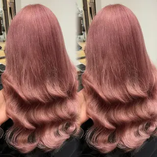 ロング カラー RIO🩶NEXT/ エクステ/ハイトーンのヘアスタイル
