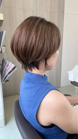 ショート カラー 新井優馬/再現性◎・ 似合わせ重視のヘアスタイル