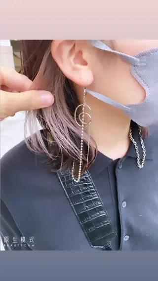 ショート カラー 加藤 利基のヘアスタイル