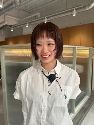 ミディアム RUNA⭐️レイヤー /ボブ/似合わせ⭐️のヘアスタイル