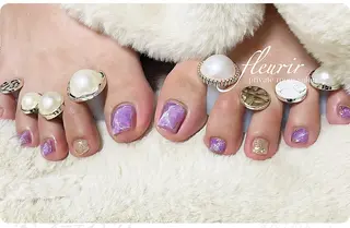 ネイル フルリール 【プライベートサロンのネイルデザイン