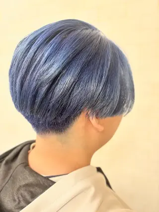 ショート カラー 田儀 尚弥のヘアスタイル