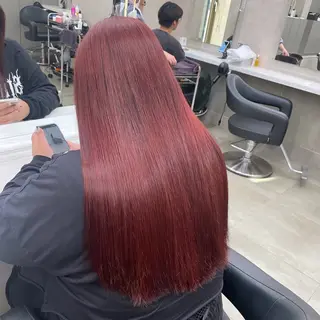 ロング カラー ヘアアレンジ 💗横浜美容室 💗HARUNAのヘアスタイル