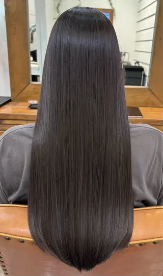 ロング 縮毛矯正/髪質改善/ 佐々木大輔のヘアスタイル