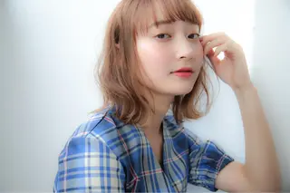 カラー 大人っぽ♡上品な暖色 ♡ブリーチなし♡のヘアスタイル