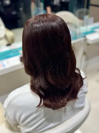 ミディアム カラー 🌼EARTH 望月美那🌼のヘアスタイル