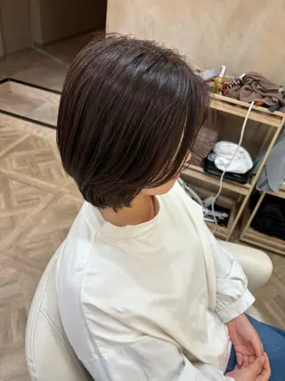 ショート パーマ職人DAIKI ツイスパ/波巻きのヘアスタイル