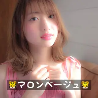 ミディアム M.O.D渋谷所属・🫧渋谷美容師 たくみ🫧のヘアスタイル