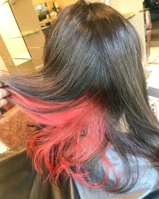 ミディアム カラー パーマ 🫧代表/新宿駅近/ 限定価格🫧田辺貴裕のヘアスタイル