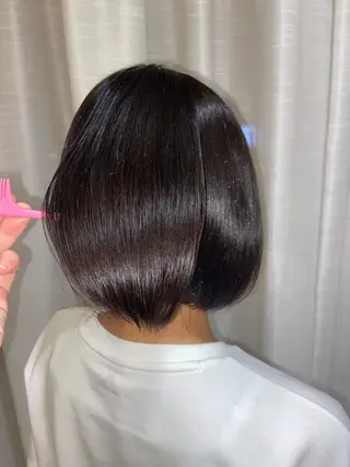 ショート パーマ SALOWIN 新宿三丁目East所属・縮毛矯正/艶カラー /美髪/ﾒｸﾞﾐのヘアスタイル