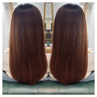 ロング カラー 村山 茉衣のヘアスタイル