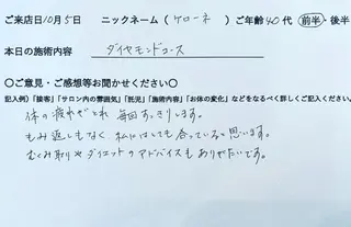 サロン Cocohanaのエステ・リラクイメージ