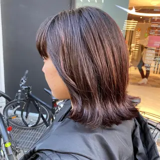 ミディアム かりん 🤍のヘアスタイル