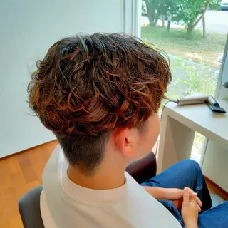 ショート パーマ EARTH 浜松志都呂店所属・髪質改善×カラー🌈 ふたばのヘアスタイル