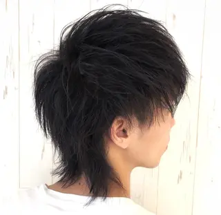 ショート カラー パーマ メンズ メンズカット 三村洸斗のヘアスタイル