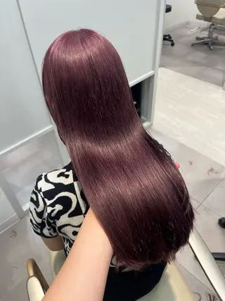 ロング カラー みう/仙台/暖色/ 艶髪/顔周りカット/のヘアスタイル