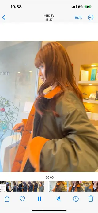 ロング カラー RIO 福岡美容師のヘアスタイル