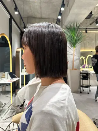 ミディアム ✨髪質改善特化✨副 店長椎葉信乃介のヘアスタイル