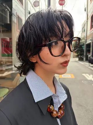 ショート パーマ トレンドボブ /ミリヤのヘアスタイル