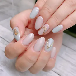 ネイル Aim* 深爪・自爪育成専門店のネイルデザイン