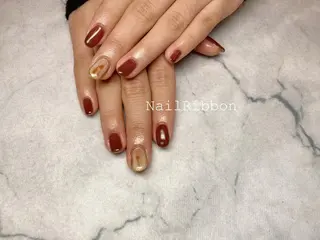 ネイル ネイルリボン 伊藤のネイルデザイン