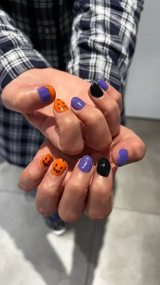 ネイル メンズパーマ/ メッシュ📍ﾕﾘのヘアスタイル