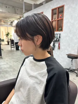 ショート C'LD Hair Produce【シールドヘアープロデュース】所属・シールドヘアー/那覇 /縮毛矯正/ブリーチのヘアスタイル