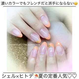 ネイル ネイル/耳つぼ /新ホワイトニングのネイルデザイン