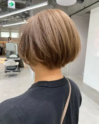 ショート カラー ウルフ🐺/ボブ ハイトーン🌈/増田のヘアスタイル