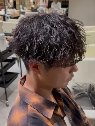 パーマ メンズ 森野啓斗/メンズ/ 韓国系🇰🇷のヘアスタイル